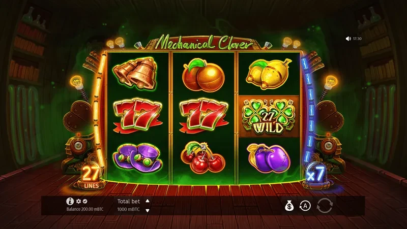 金沙娱乐城Microgaming蒸汽朋克风格老虎机界面