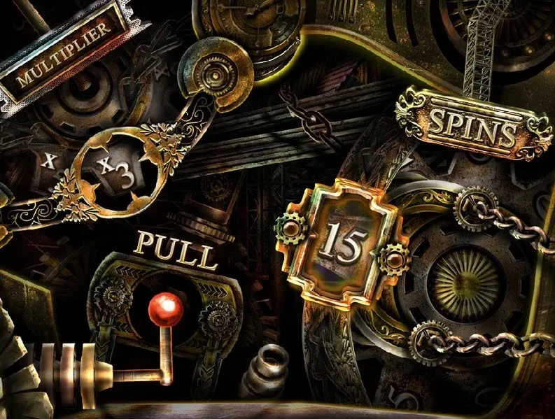 金沙娱乐城蒸汽朋克老虎机游戏界面